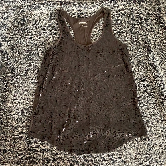 Sparkly black tank - Picture 2 of 2